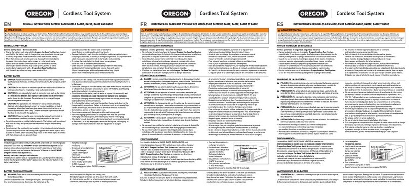 Oregon B400E Original instructions