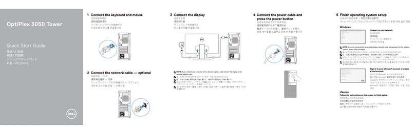 Dell OptiPlex 3050 User manual