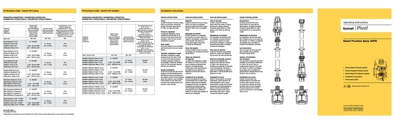 Komet KPS operating instructions
