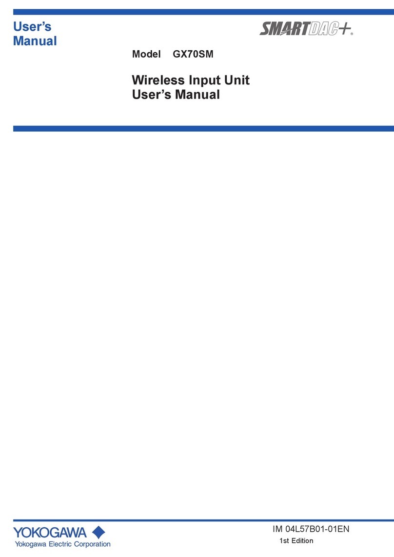 YOKOGAWA GX70SM user manual