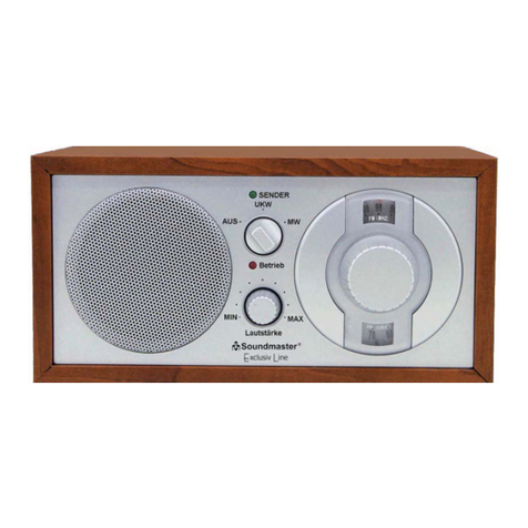 SOUNDMASTER Exclusiv Line TR 7 instruction manual