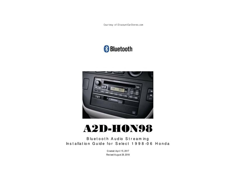 Acura A2D-HON98 installation guide
