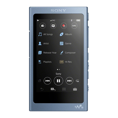Sony NW-A45 User manual