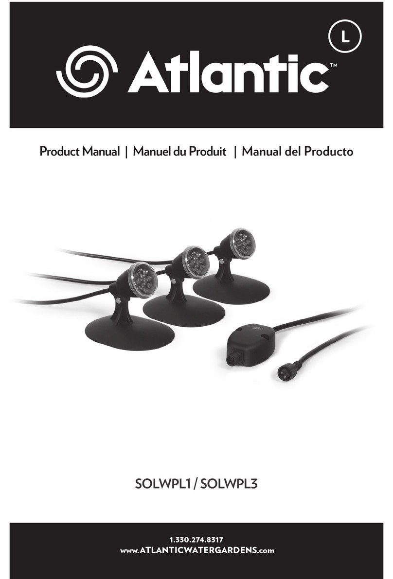 Atlantic SOLWPL3 product manual