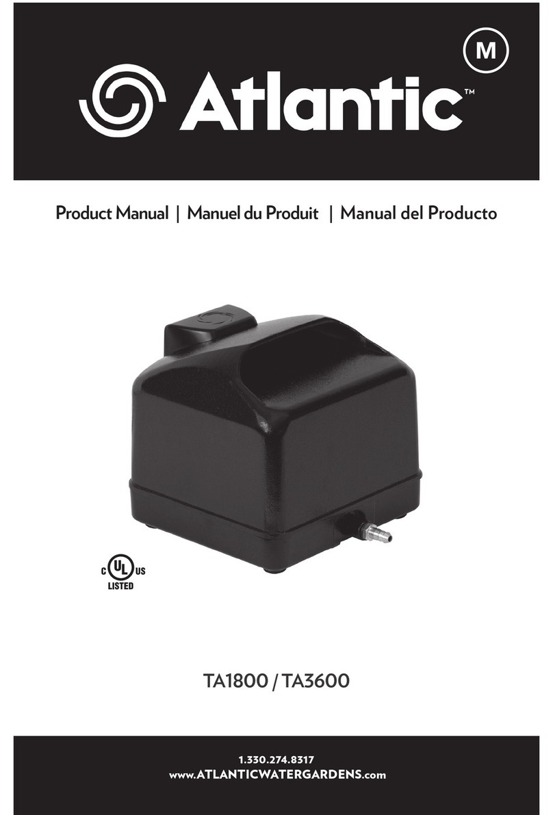 Atlantic TA1800 User manual