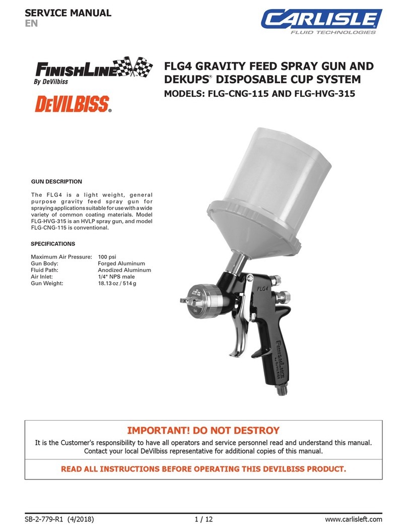 DeVilbiss FLG-CNG-115 Service manual