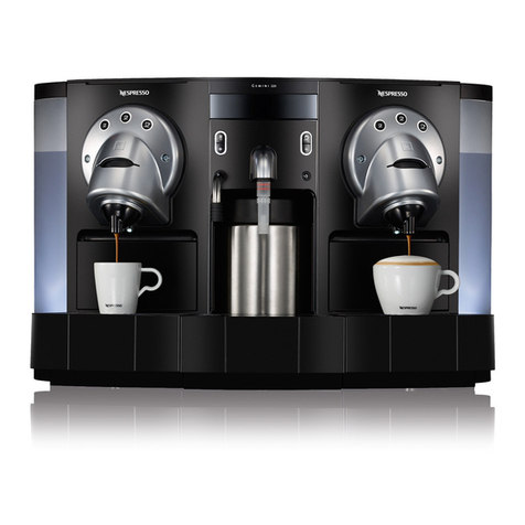 Nespresso Gemini 221 User manual