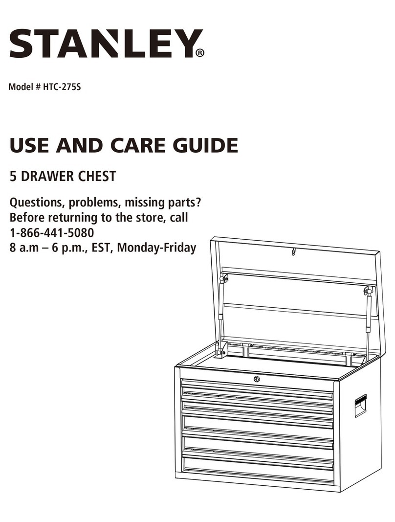 Stanley HTC-275S Use and care guide