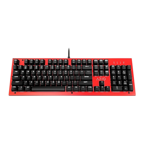 Azio MK HUE User manual