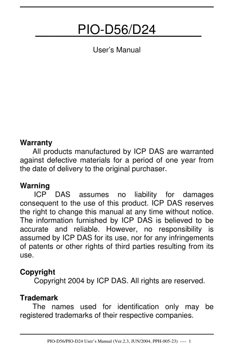 ICP DAS USA PIO-D56 user manual