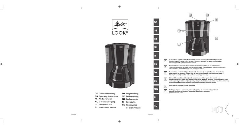 Melitta LOOK User manual