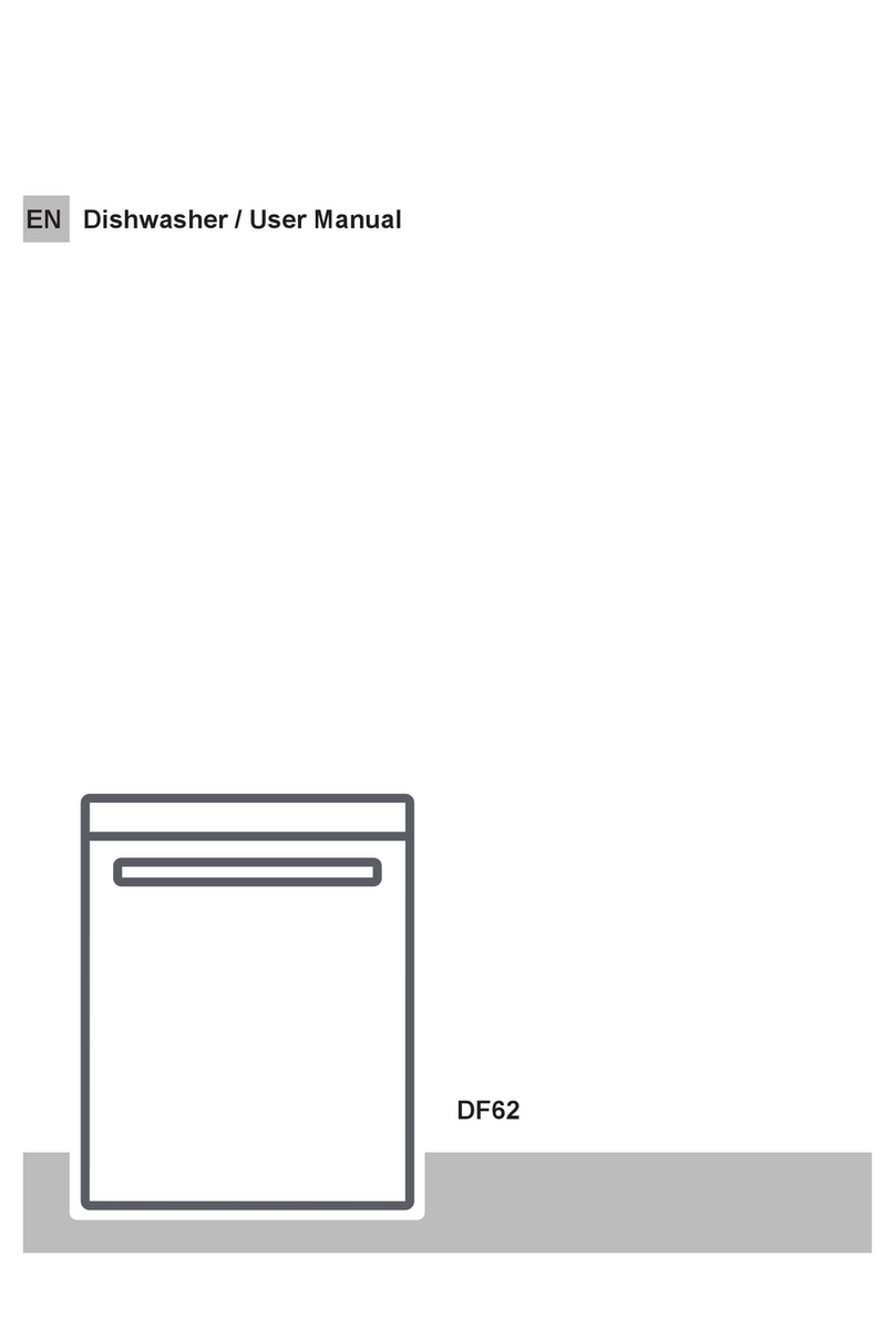 Hotpoint Aquarius DF62 User manual