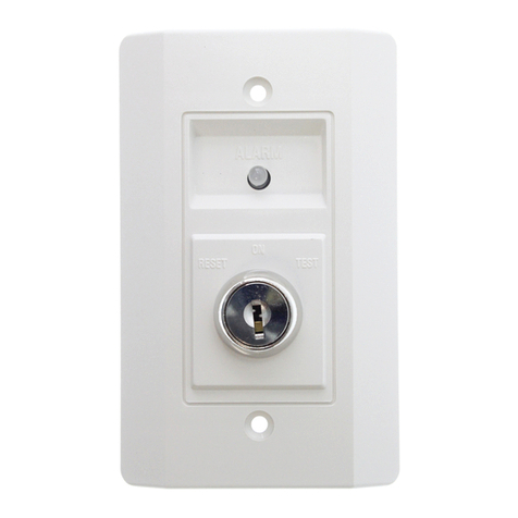 System Sensor RTS451KEY Installation and maintenance instructions