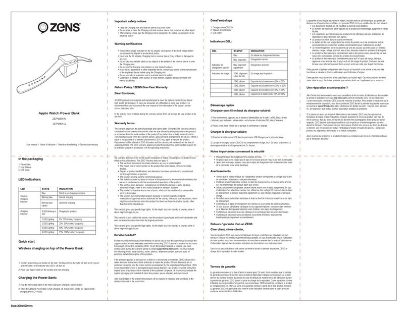 ZENS ZEPW01W User manual