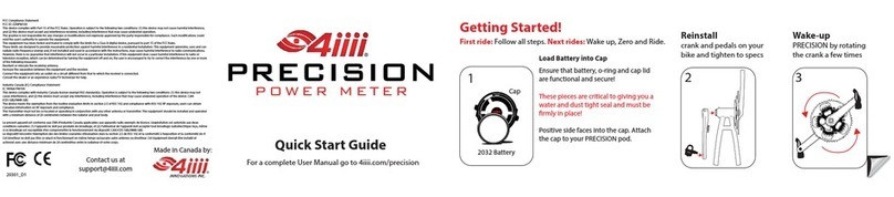 4iiii PM100 User manual