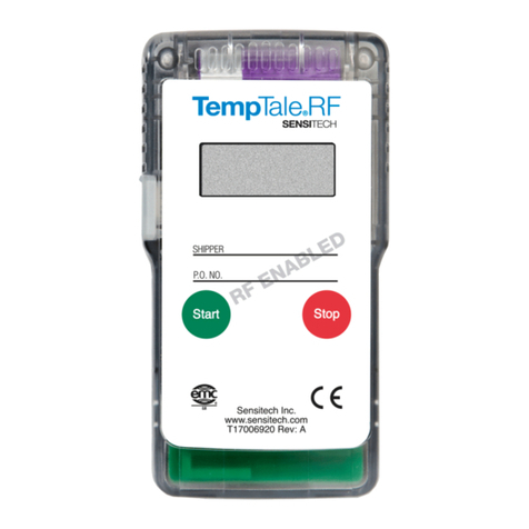 Sensitech TempTale RF Instructions for use