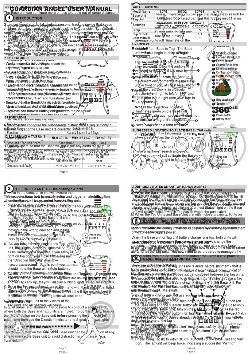 Ardi Technology Guardian Angel User manual