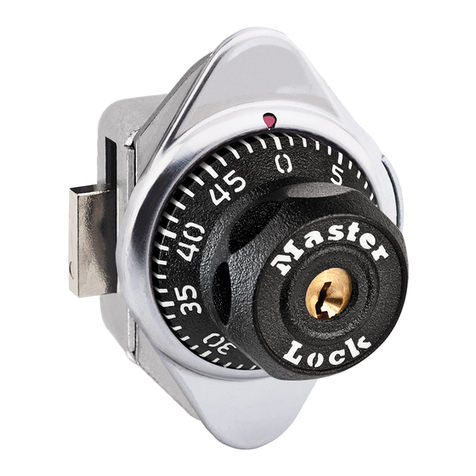 Masterlock 1630 Service manual