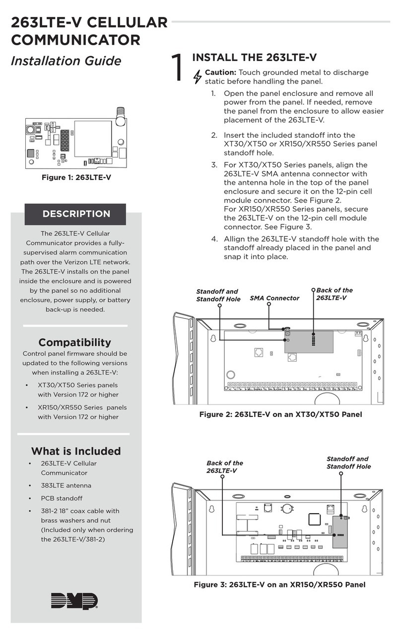 DMP Electronics 263LTE-V User manual