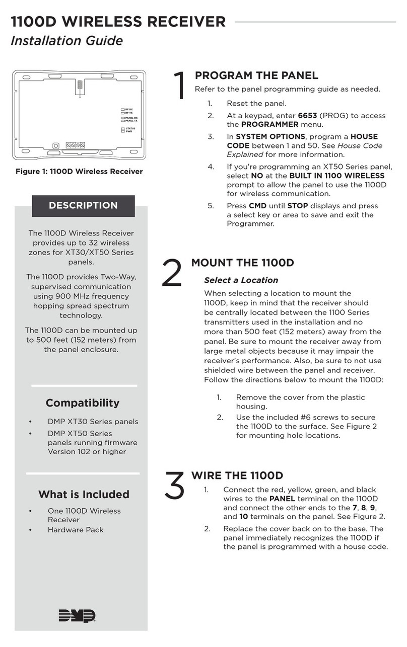 DMP Electronics 1100D User manual