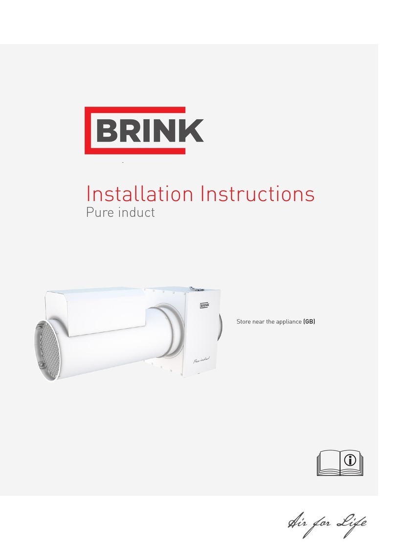 Brink Pure induct installation instructions