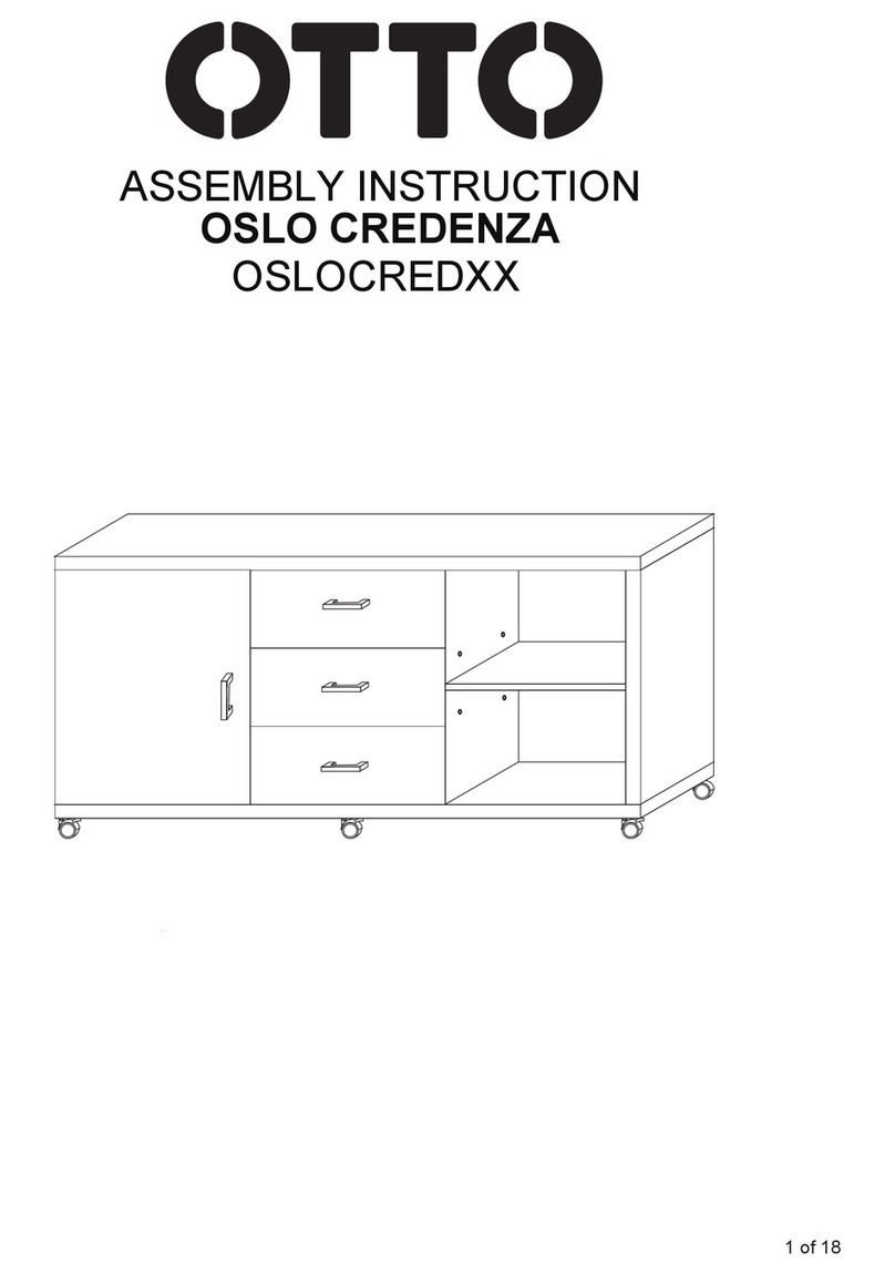 Otto OSLO CREDENZA User manual