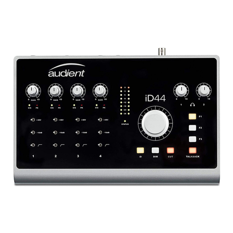 Audient iD44 user manual