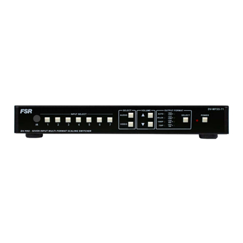 FSR DV-MFSS-71 manual