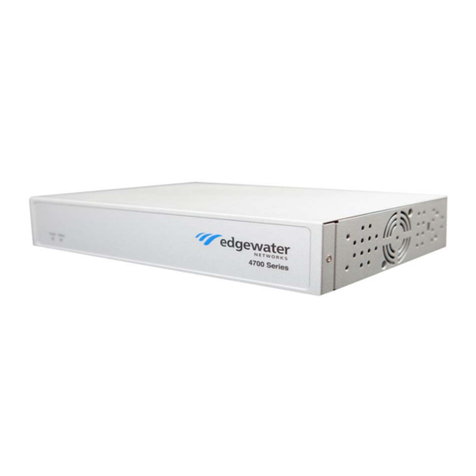 Edgewater Networks EdgeMarc 4700 Series Hardware installation guide