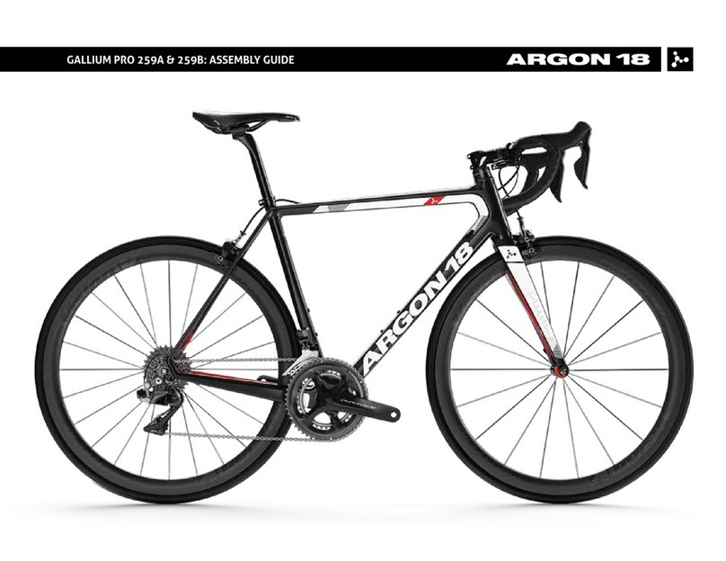 ARGON18 GALLIUM PRO 259A User manual ARGON18 GALLIUM PRO 259A User manual