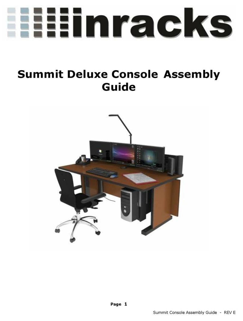 Inracks Summit Deluxe Console Assembly guide
