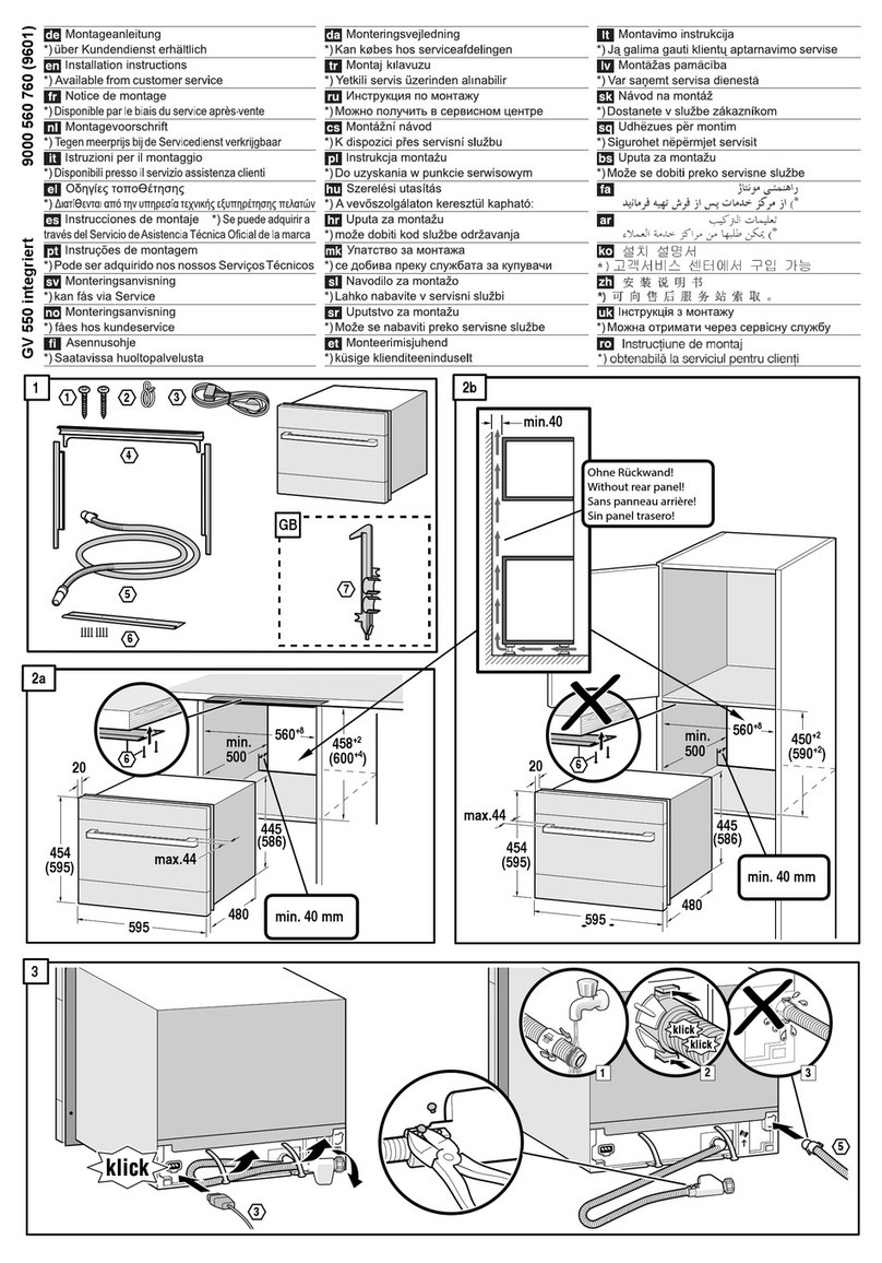 Blaupunkt 5VC 730XA installation instructions