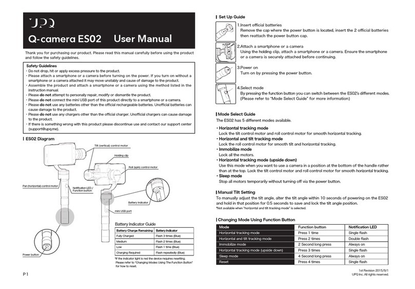 UPQ Q-Camera ES02 user manual