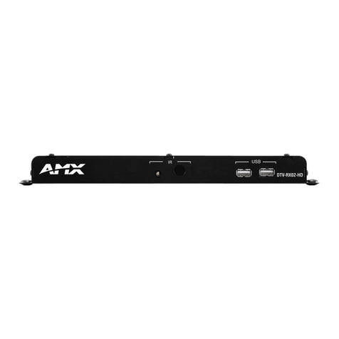 AMX DTV-RX02-HD User manual