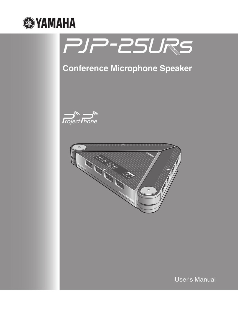 Yamaha PJP-25URS User manual