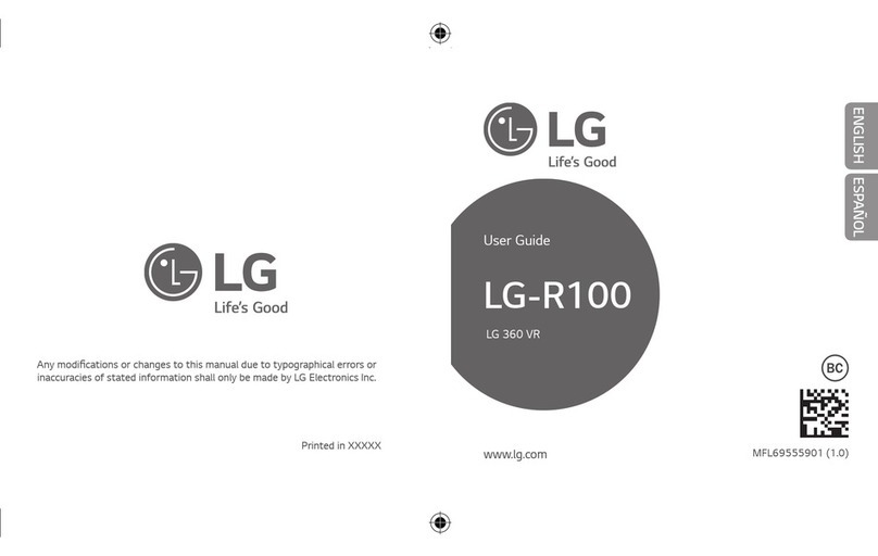LG LG-R100 User manual