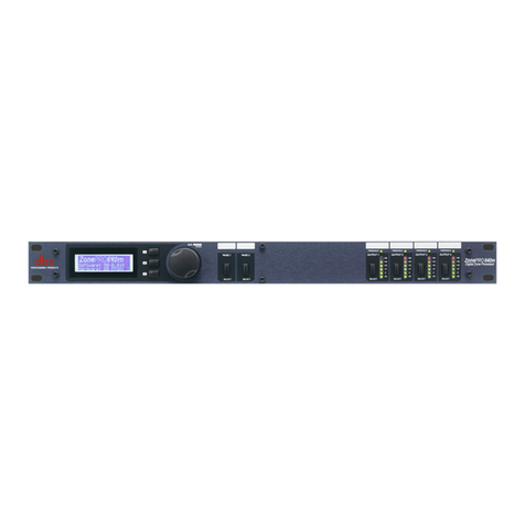 dbx ZonePRO User manual