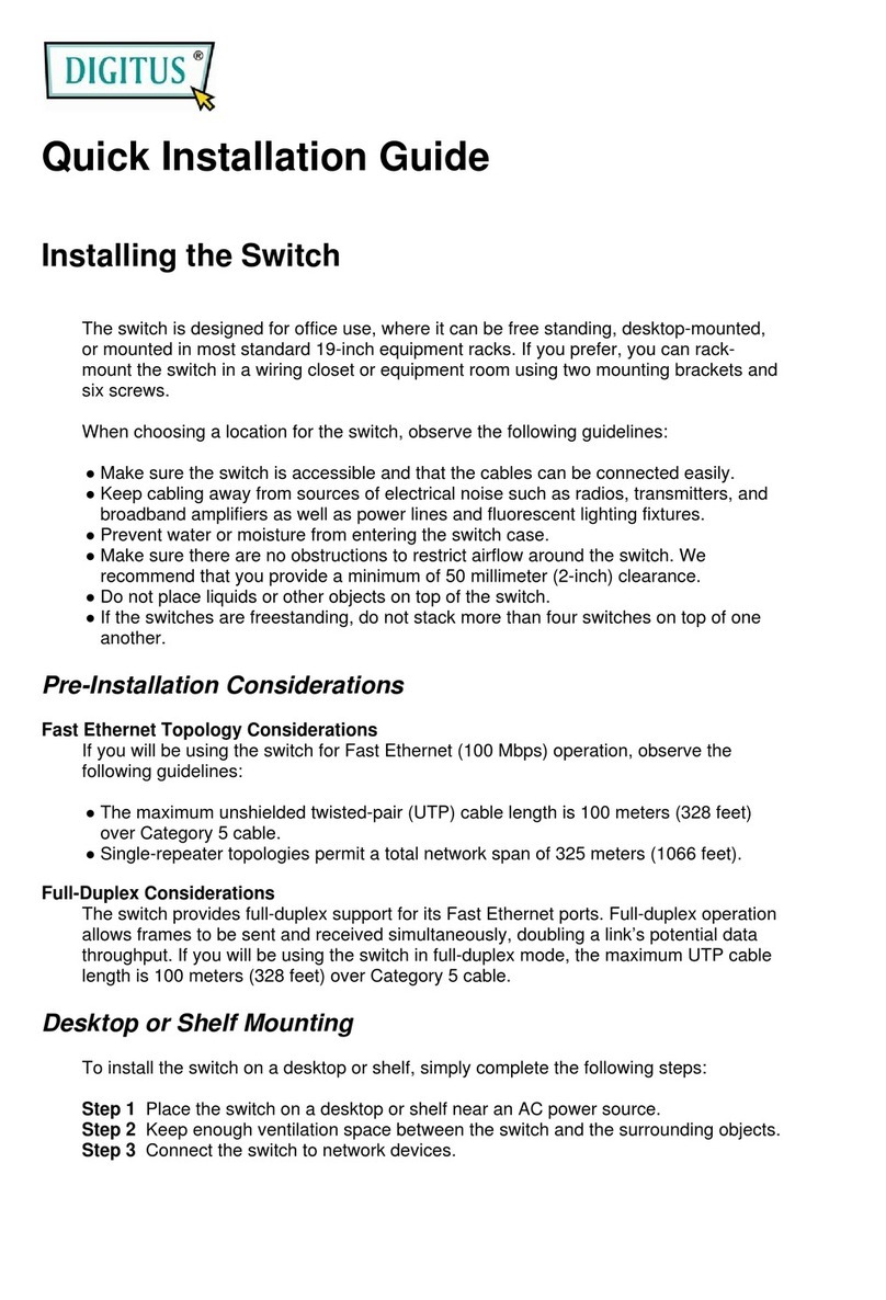 Digitus DN-95301 Quick installation guide
