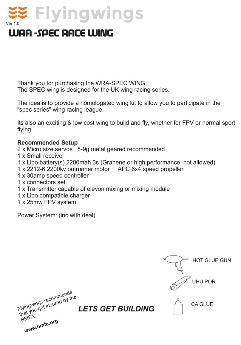flyingwings WRA-SPEC WING manual