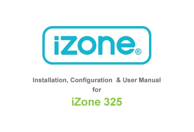iZone 325 Installation, Configuration & User Manual