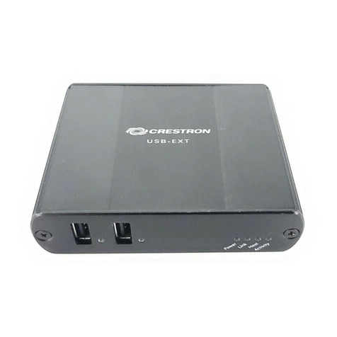 Crestron USB-EXT User manual