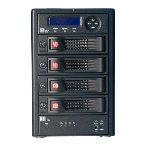 CRU RTX Secure 410-3QR User manual
