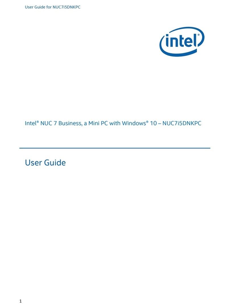 Intel NUC7i5DNKPC user guide