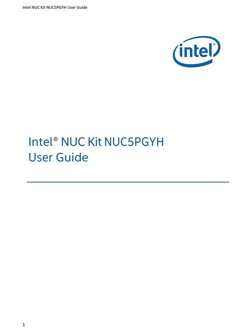 Intel NUC Kit NUC5PGYH User manual Intel NUC Kit NUC5PGYH User manual