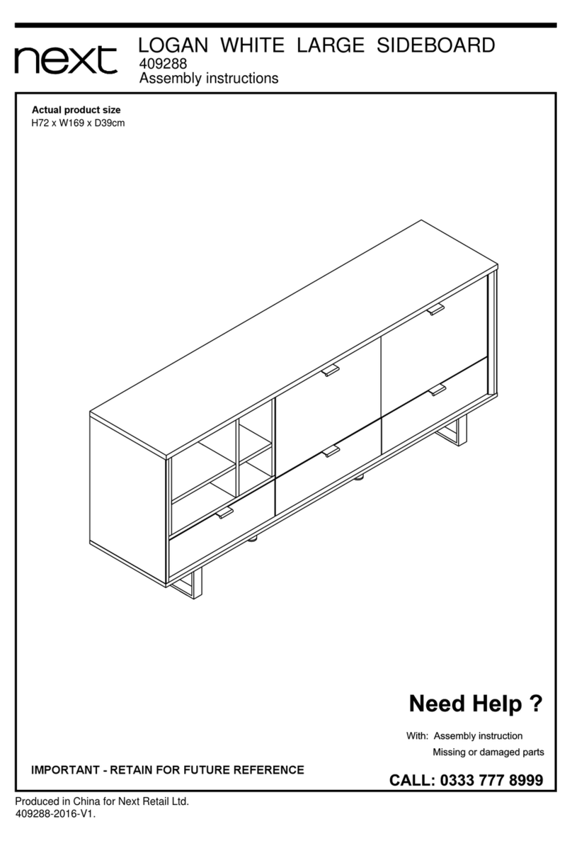 Next 409288 Assembly instructions