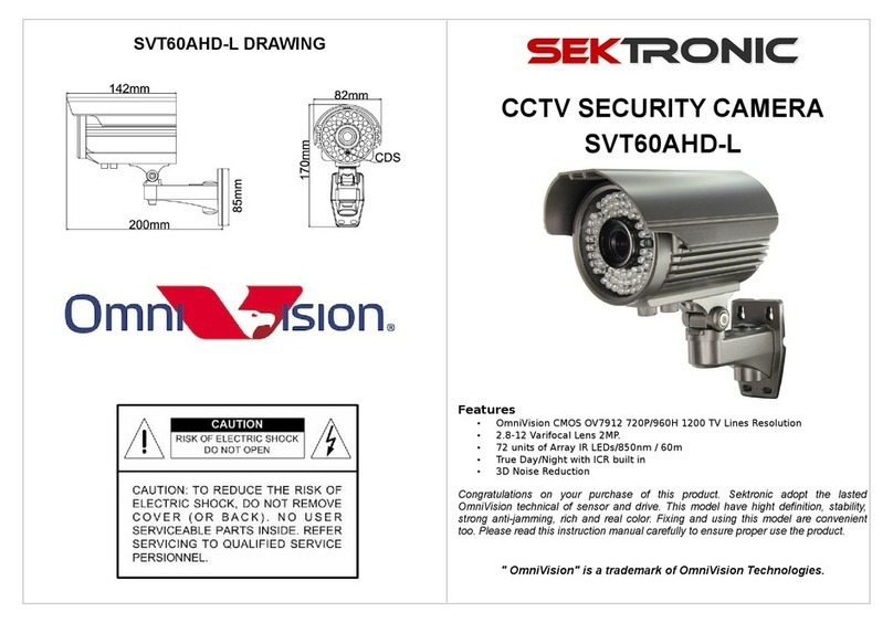 Sektronic SVT60AHD-L user manual