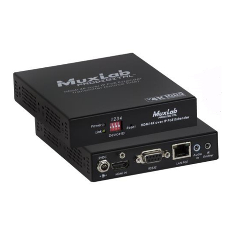 MuxLab 500758 Quick installation guide