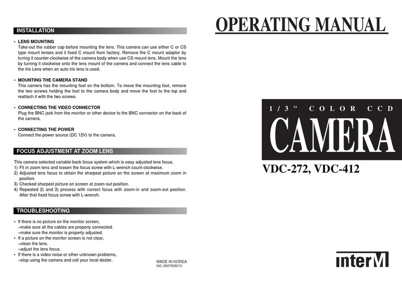 Inter-m VDC-272 operating manual