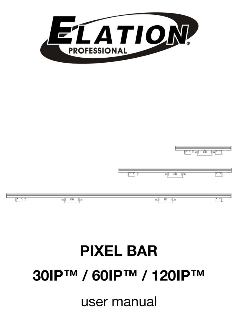 Elation PIXEL BAR 30IP User manual Elation PIXEL BAR 30IP User manual