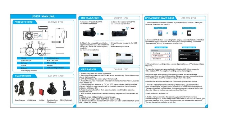 Eeyelog E790 user manual